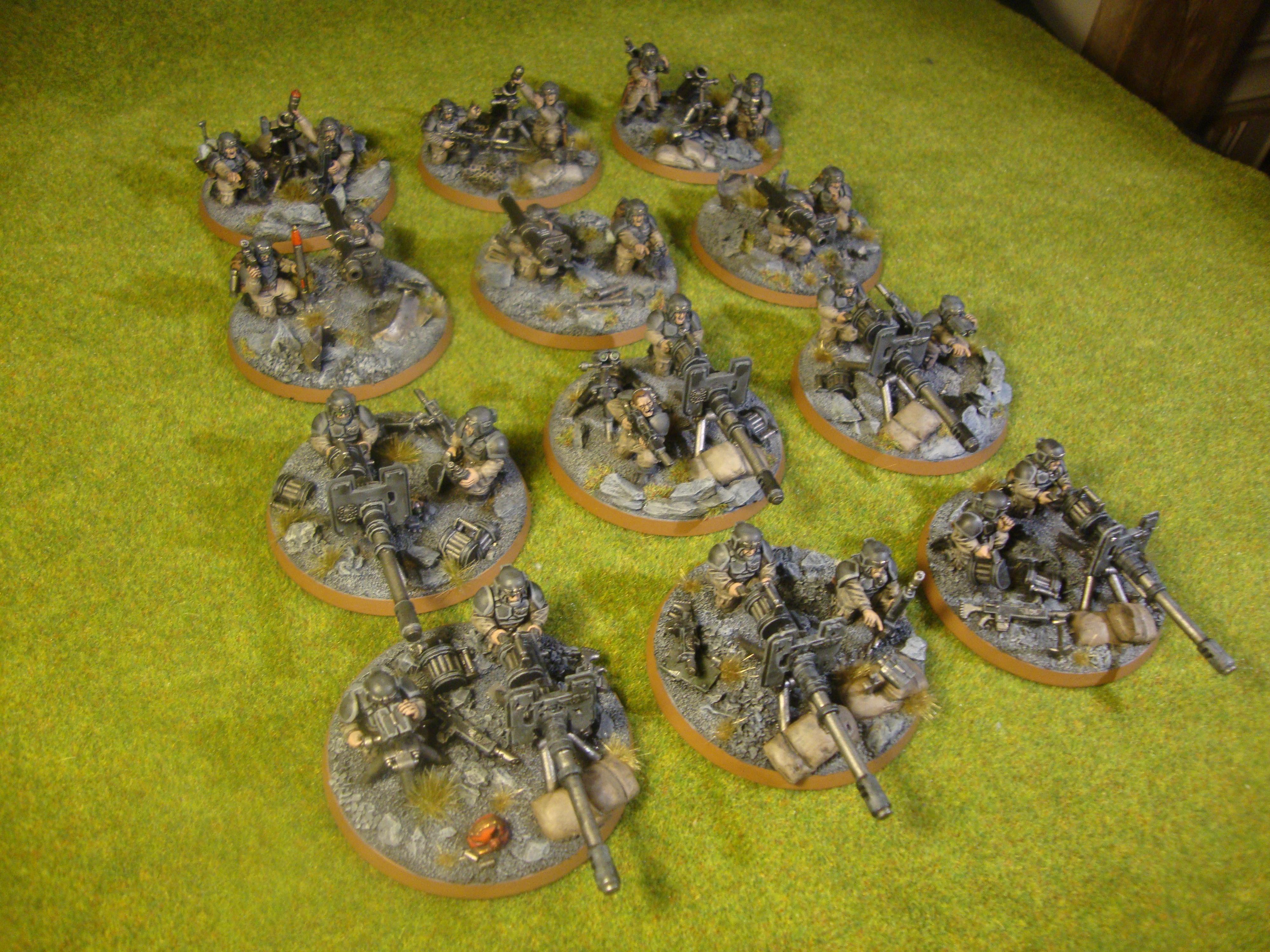 Astra Militarum, Autocannon, Guardsmen, Heavy Weapon Team, Heavy Weapons Squad, Heavy Weapons